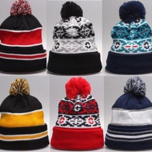 5 Women's & Men's Cotton Knit Beanie